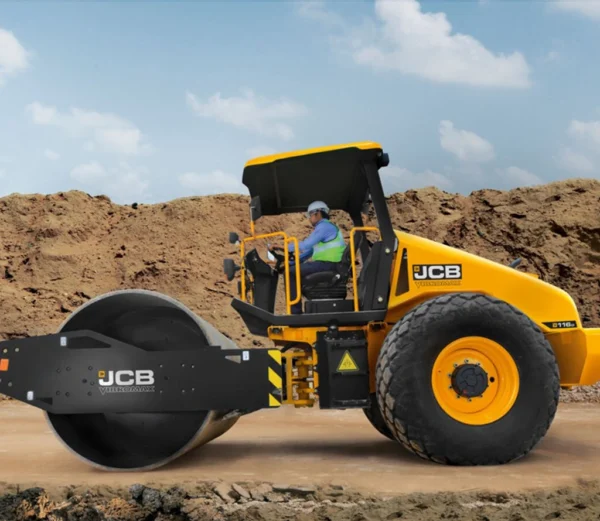 Rolo Compactador de Cilindro Único -  JCB 116D